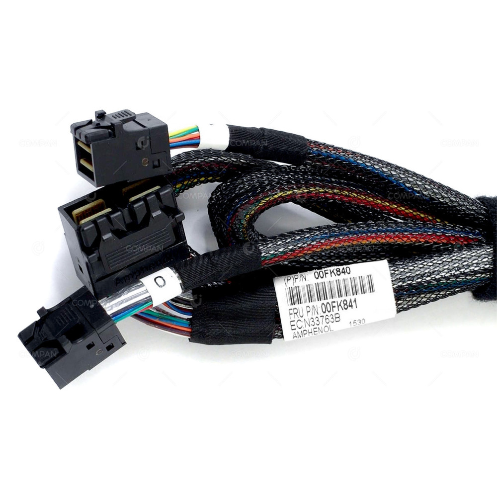 00FK841 IBM LENOVO 835 770MM DUAL HDD SAS CABLE FOR X3650 M5